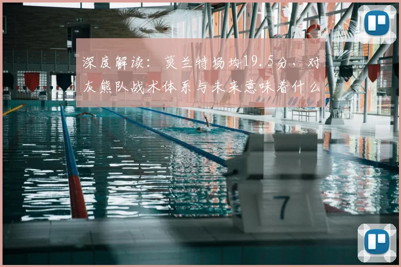 深度解读：莫兰特场均19.5分，对灰熊队战术体系与未来意味着什么？